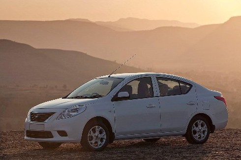 Tại Mỹ xe Nissan Sunny có tên gọi là Versa, có giá bán tiêu chuẩn chỉ từ 11.900 USD